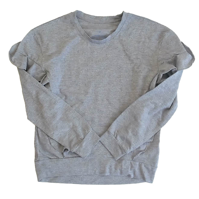 Rockets Of Awesome Girls Silver Long Sleeve Shirt Size: 8 Years Silver