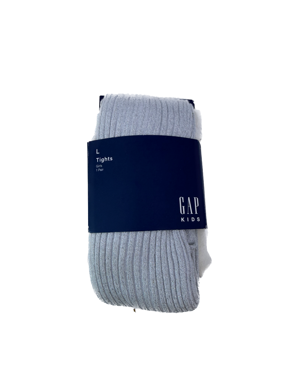 Gap Girls Silver Tights Size: 7-10 Years Silver