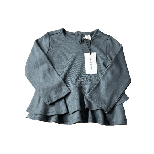 Colored Organics Unisex Slate Blue Long Sleeve Shirt Size: 3T Slate Blue