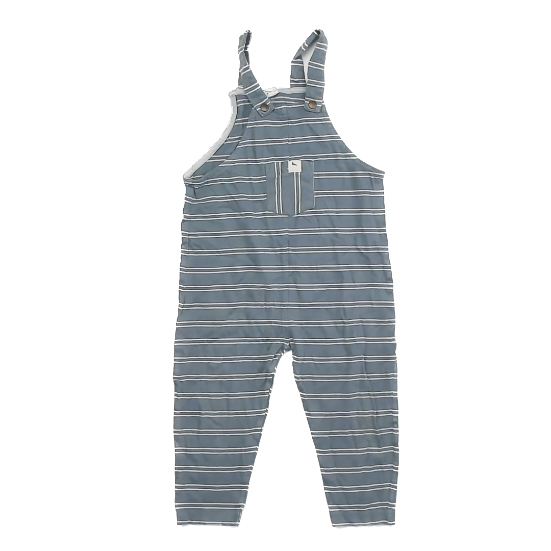 Turtledove London Unisex Slate Overalls Size: 4-5T Slate