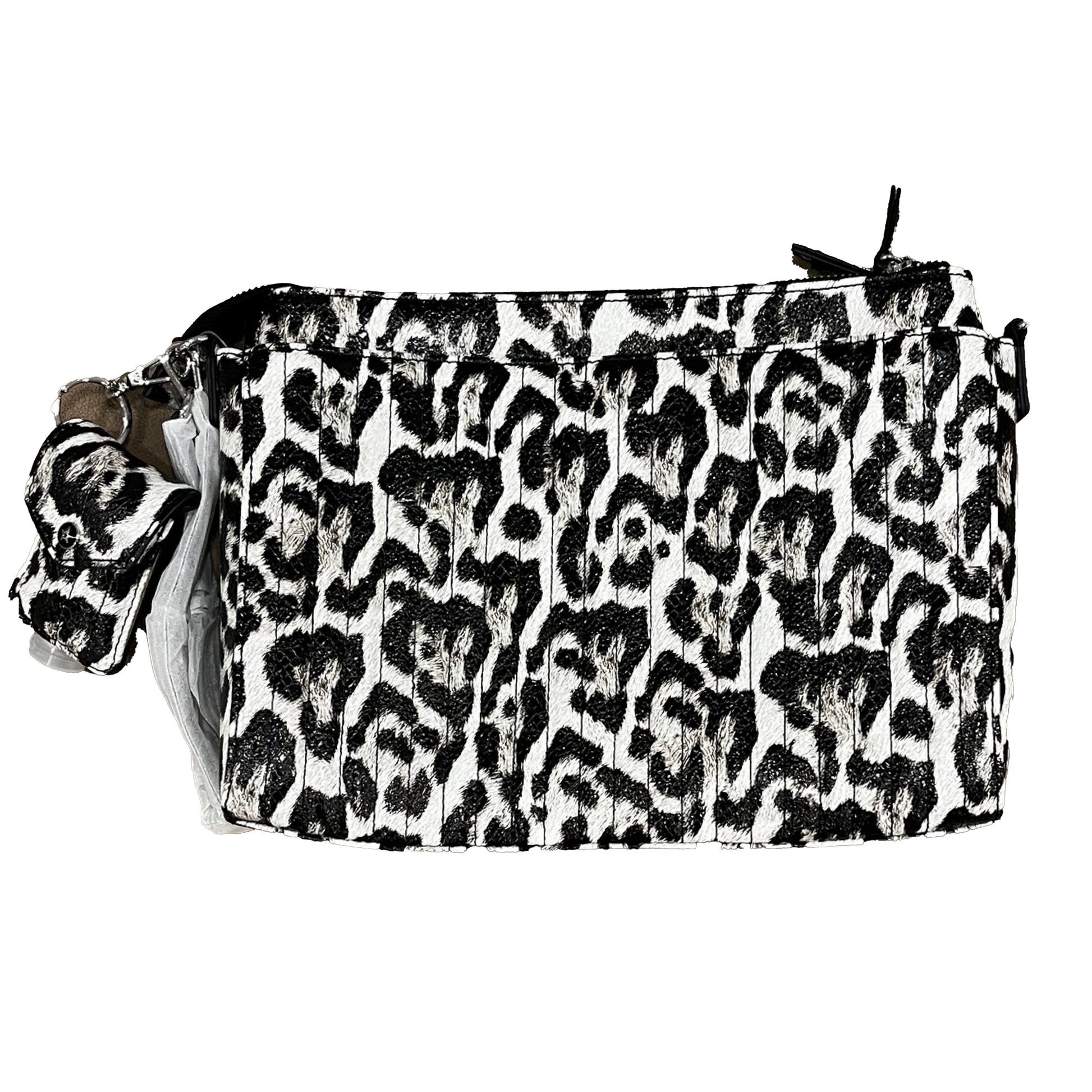 JuJube Girls Snow Leopard Accessory Size: Day to Night Crossbody Snow Leopard