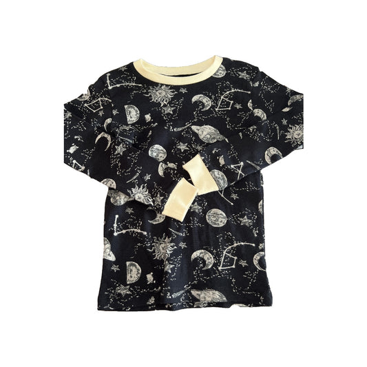 Burt's Bees Unisex Space Pajamas Size: 4T Space