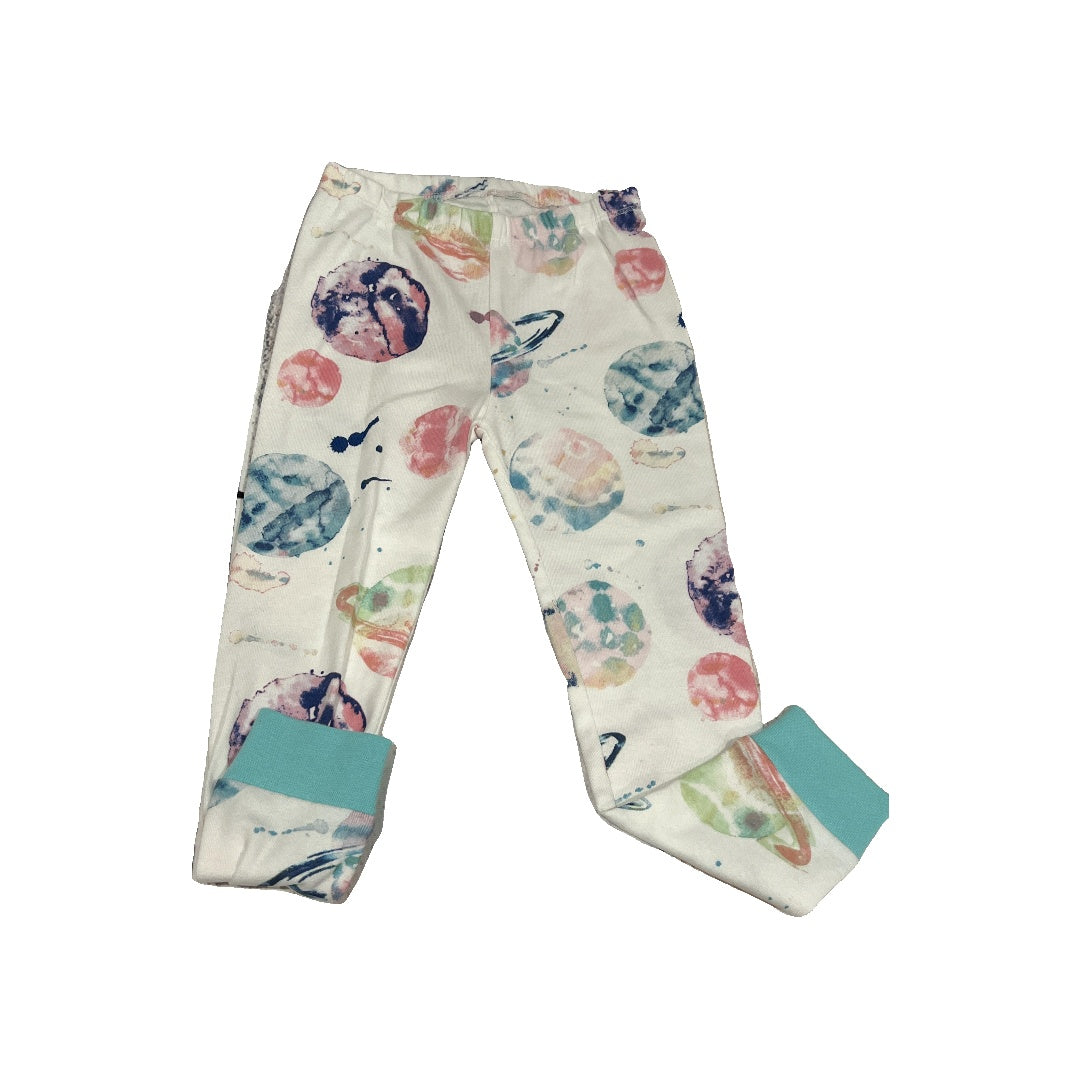 Burt's Bees Girls Space Pajamas Size: 4T Space