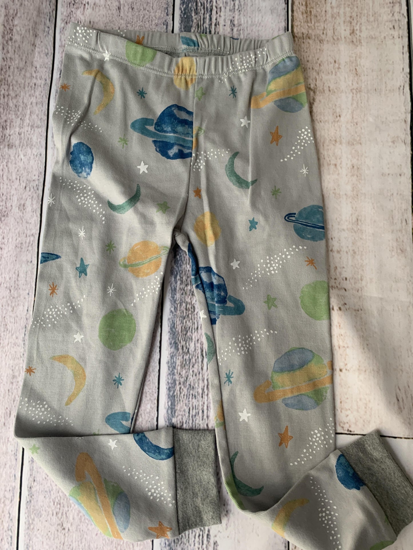 Burt's Bees Boys Space Pajamas Size: 4T Space