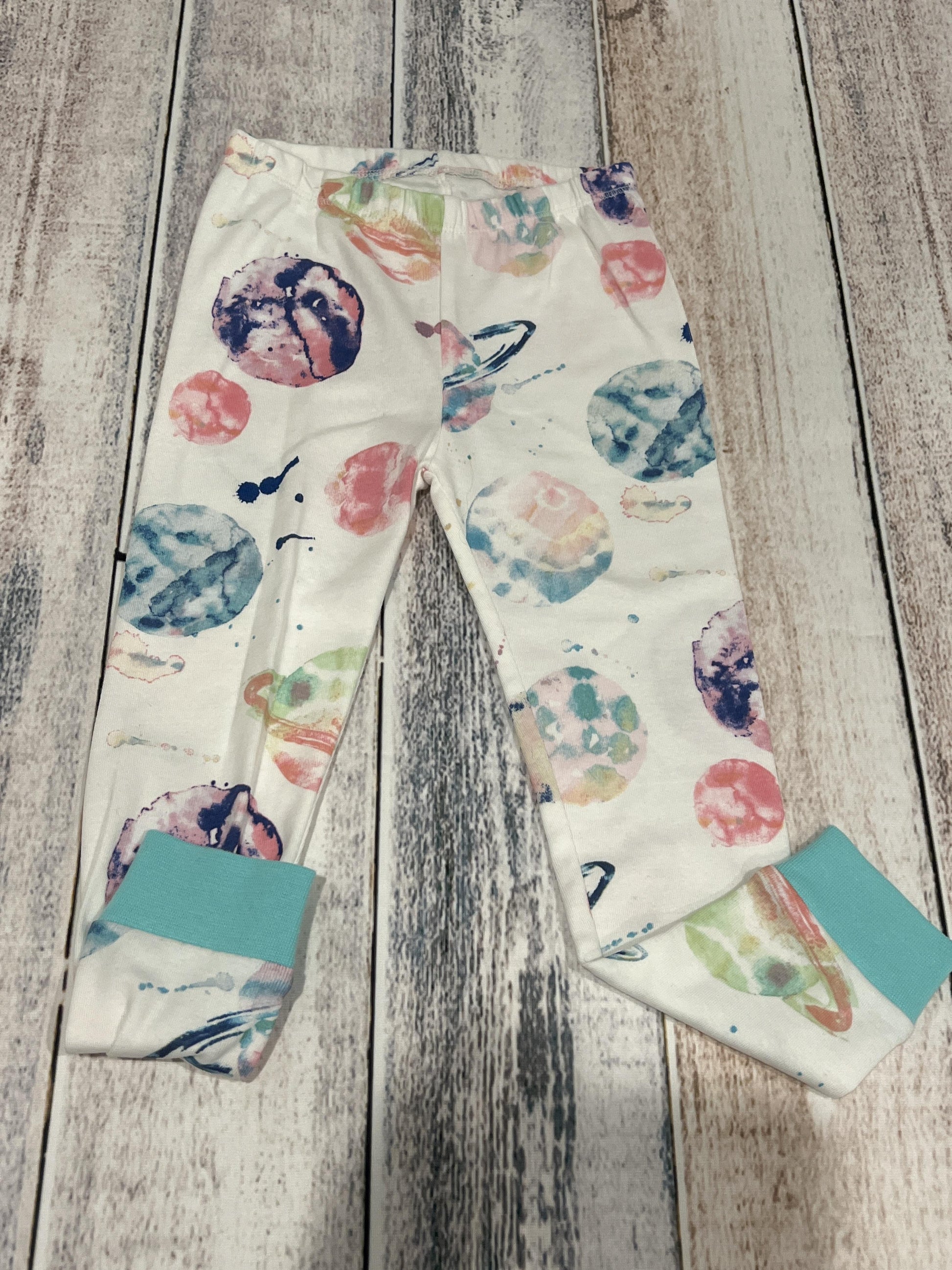 Burt's Bees Girls Space Pajamas Size: 4T Space