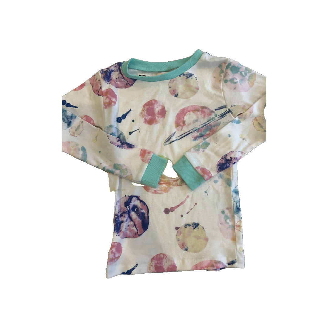 Burt's Bees Girls Space Pajamas Size: 5 Space