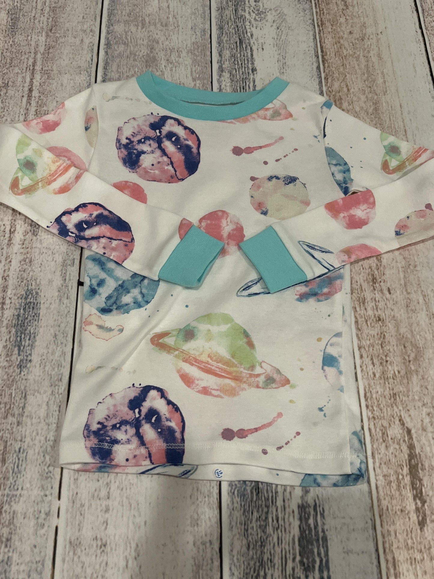 Burt's Bees Girls Space Pajamas Size: 4T Space