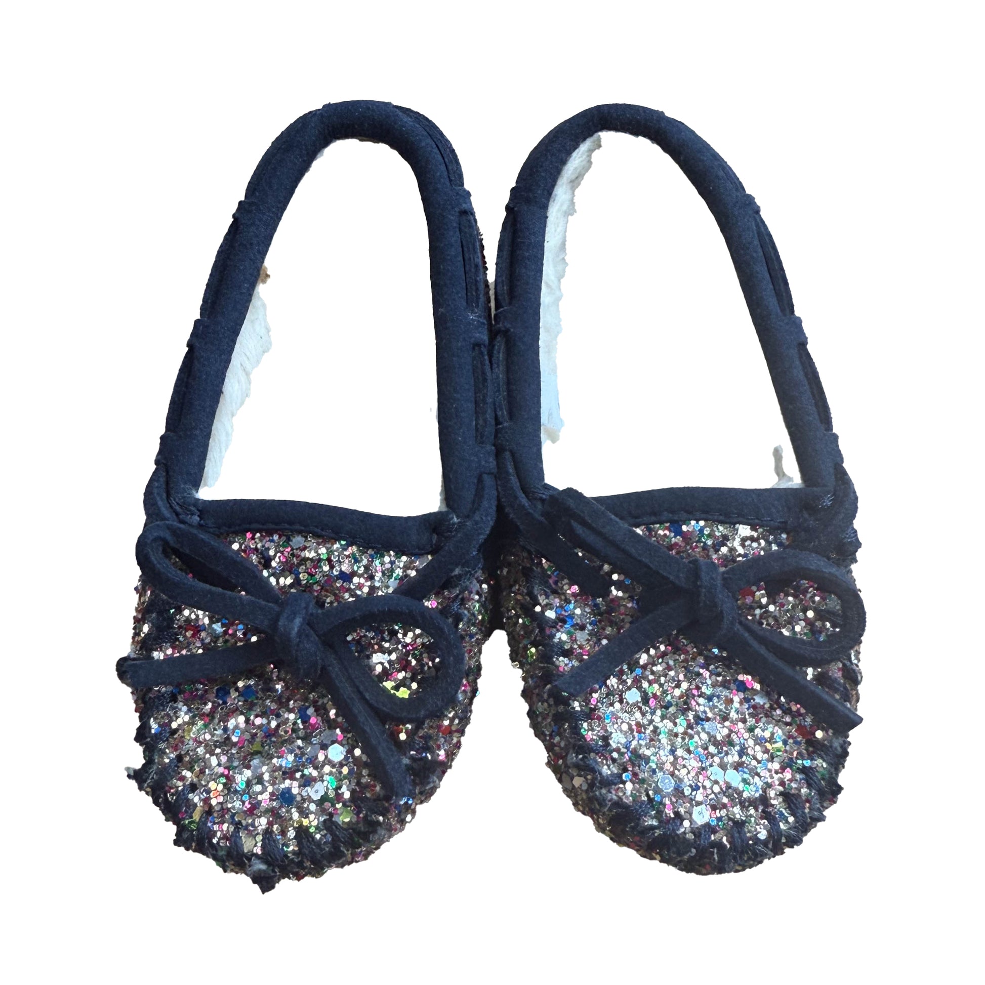 Crewcuts Girls Sparkle Slippers Size: 8 Toddler Sparkle