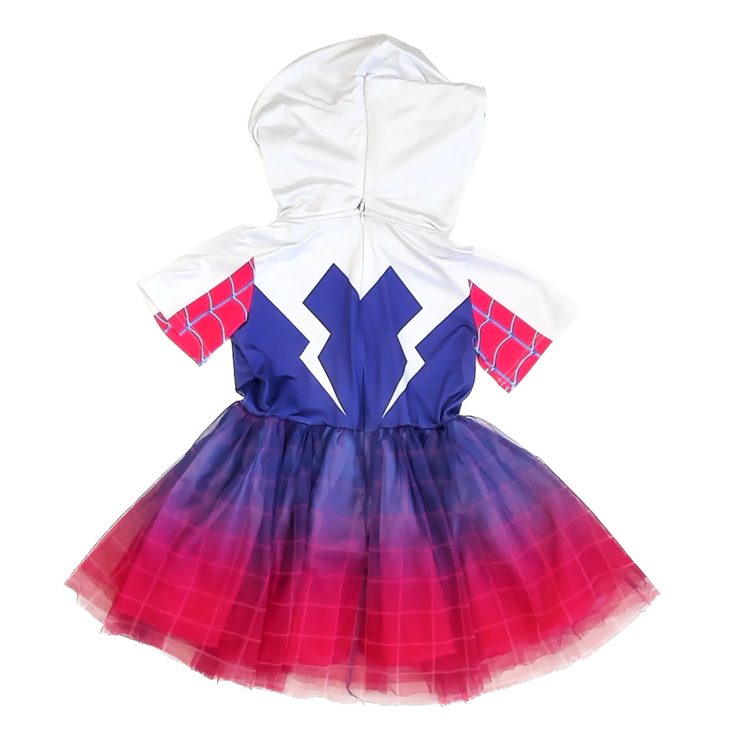 Spiderman Girls Spiderman Costume Size: S (5-6) Spiderman