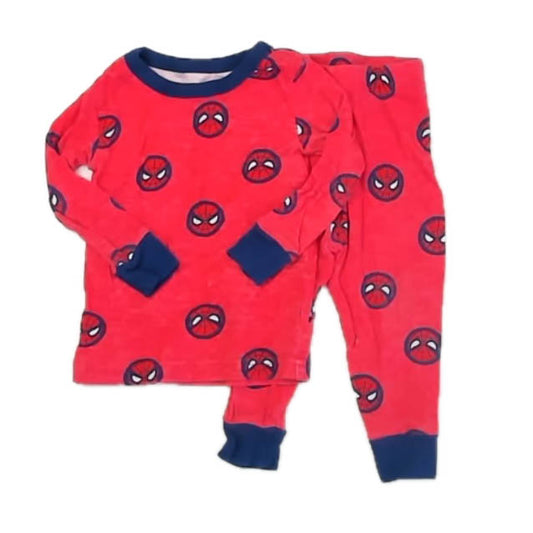 Marvel Boys Spiderman 2-piece Pajamas Size: 18 Months Spiderman