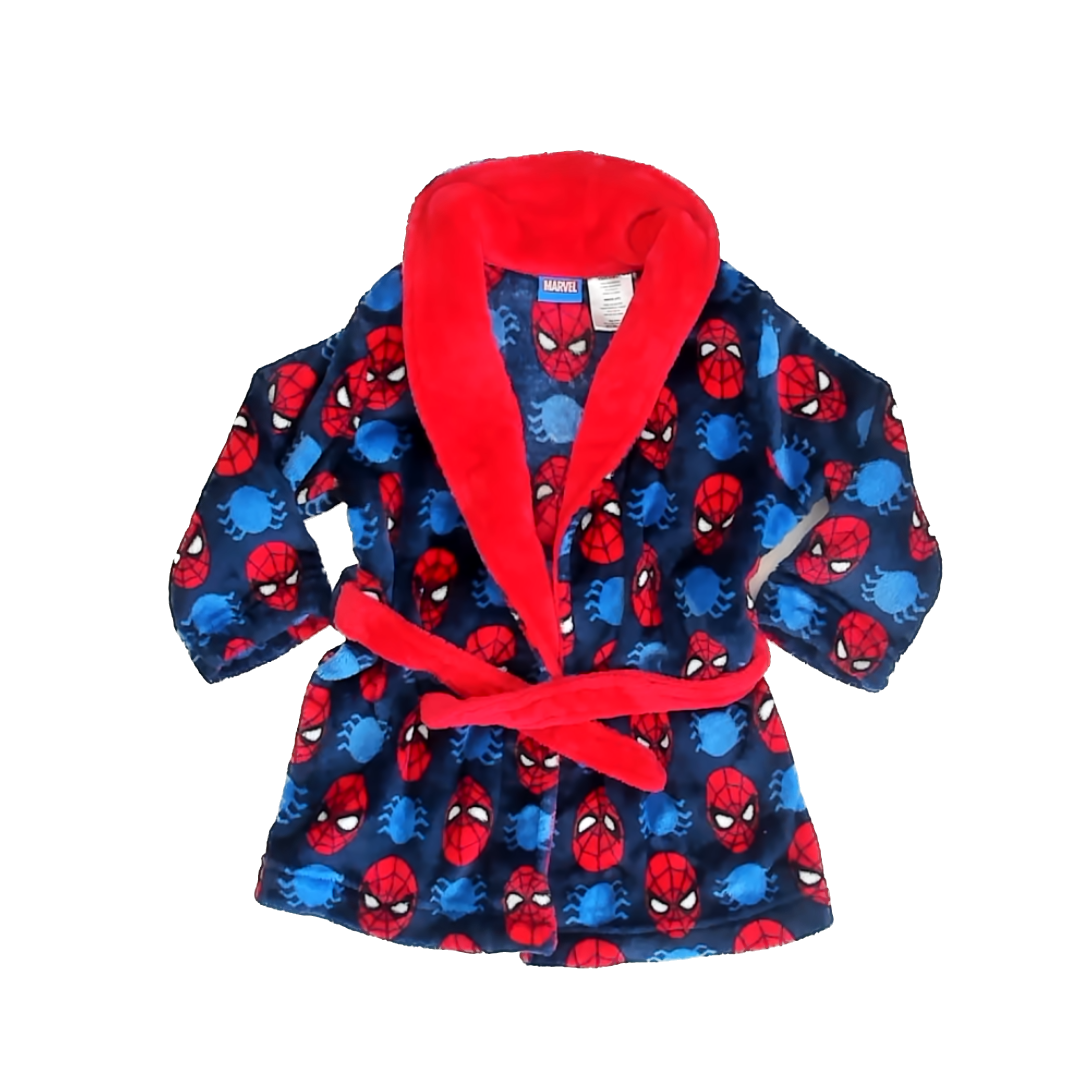 Marvel Boys Spiderman Bathrobe Size: 4T Spiderman