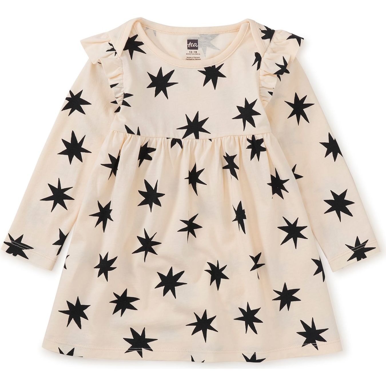 Tea Collection Girls Starburst Dress Size: 10 Years Starburst