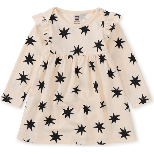 Tea Collection Girls Starburst Dress Size: 10 Years Starburst
