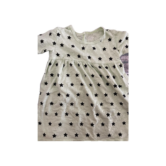 Little Starters Girls Stars | light green Dress Size: 18-24 months Stars | light green