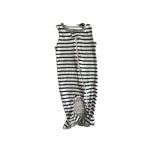 Cloud Island Boys Stripe | White | Black Pajamas Size: 0-3 months Stripe | White | Black