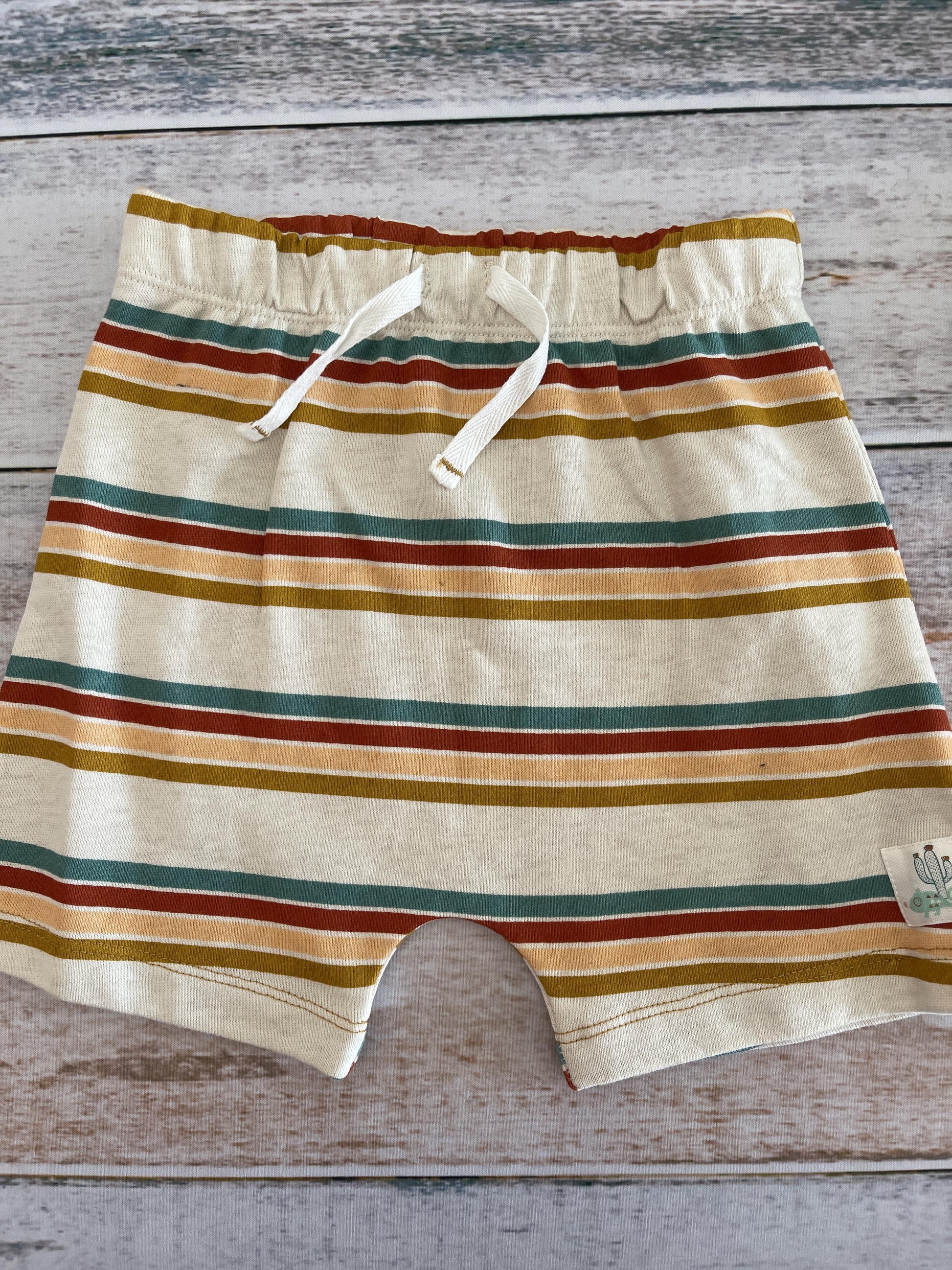 Mac and Moon Boys Stripe Shorts Size: 24 months Stripe