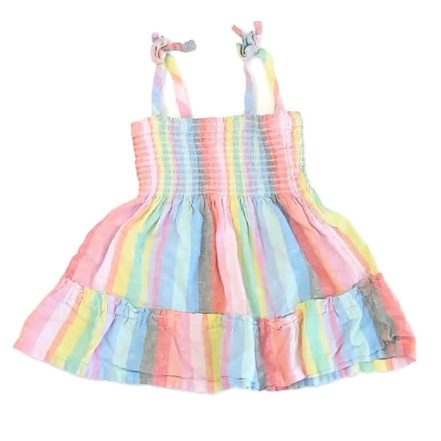 Gap Girls Stripe Dress Size: 2T Stripe