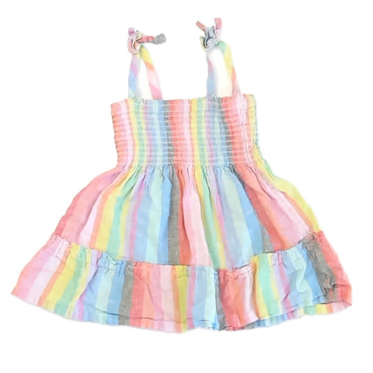 Gap Girls Stripe Dress Size: 2T Stripe