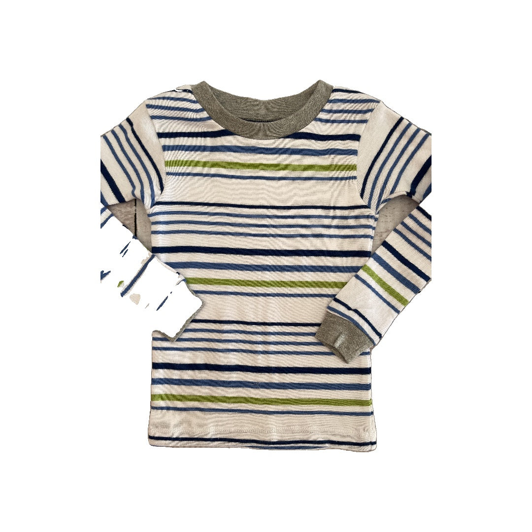 Burt's Bees Boys Stripe Pajamas Size: 2T Stripe