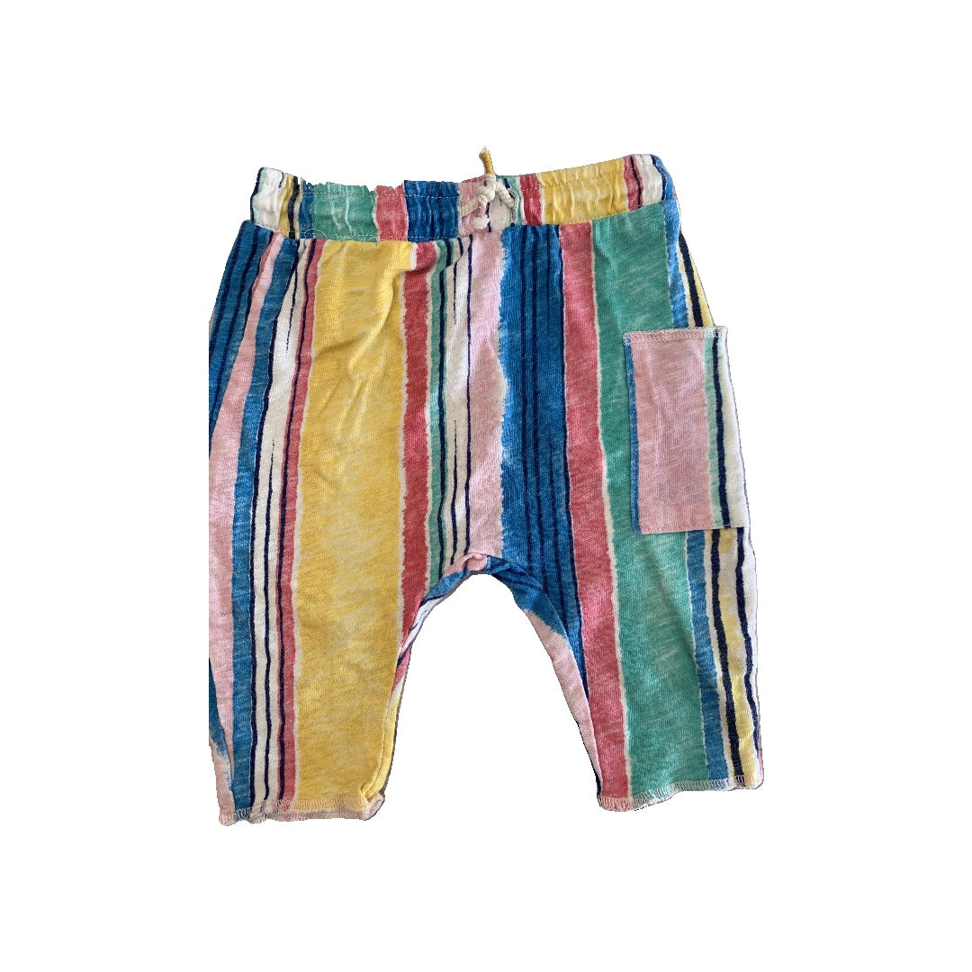 Girls Stripe Pants Size: 3-6 months Stripe