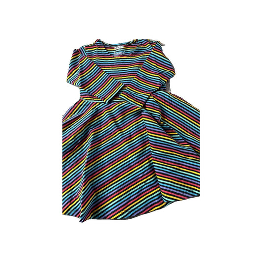 Girls Striped Dress Size: 4T Striped