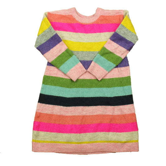 Gap Girls Striped Sweater Dress Size: 5T