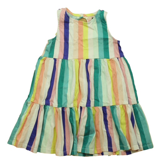 Tea Collection Girls Striped Dress Size: 4T Striped
