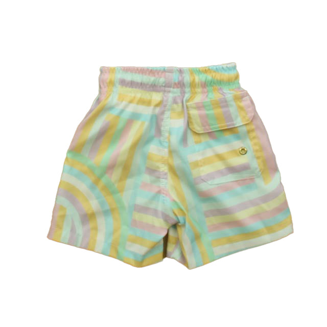 Kiddy Flowers Boys Striped Trunks Size: 3T