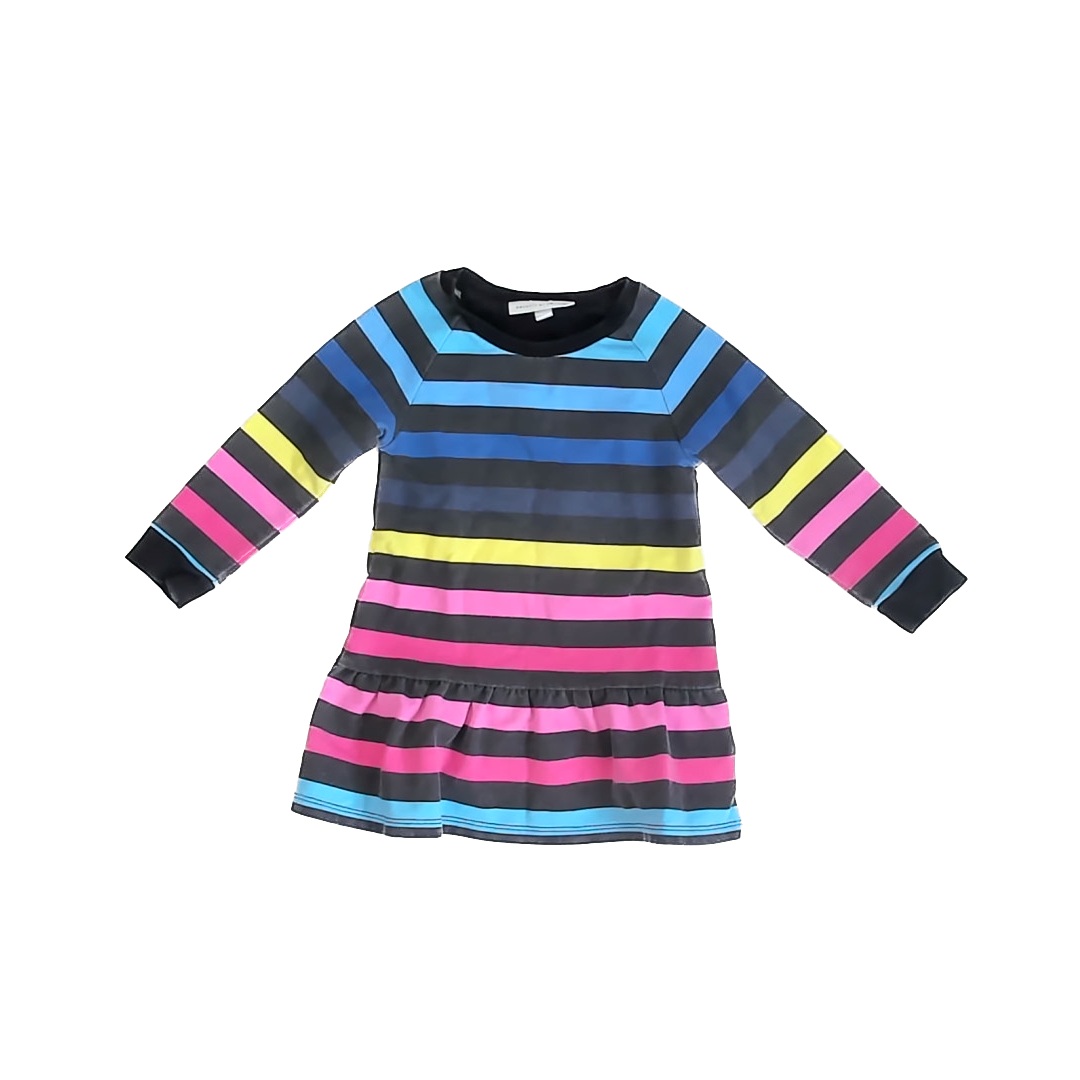 Rockets Of Awesome Girls Striped Dress Size: 2T Striped