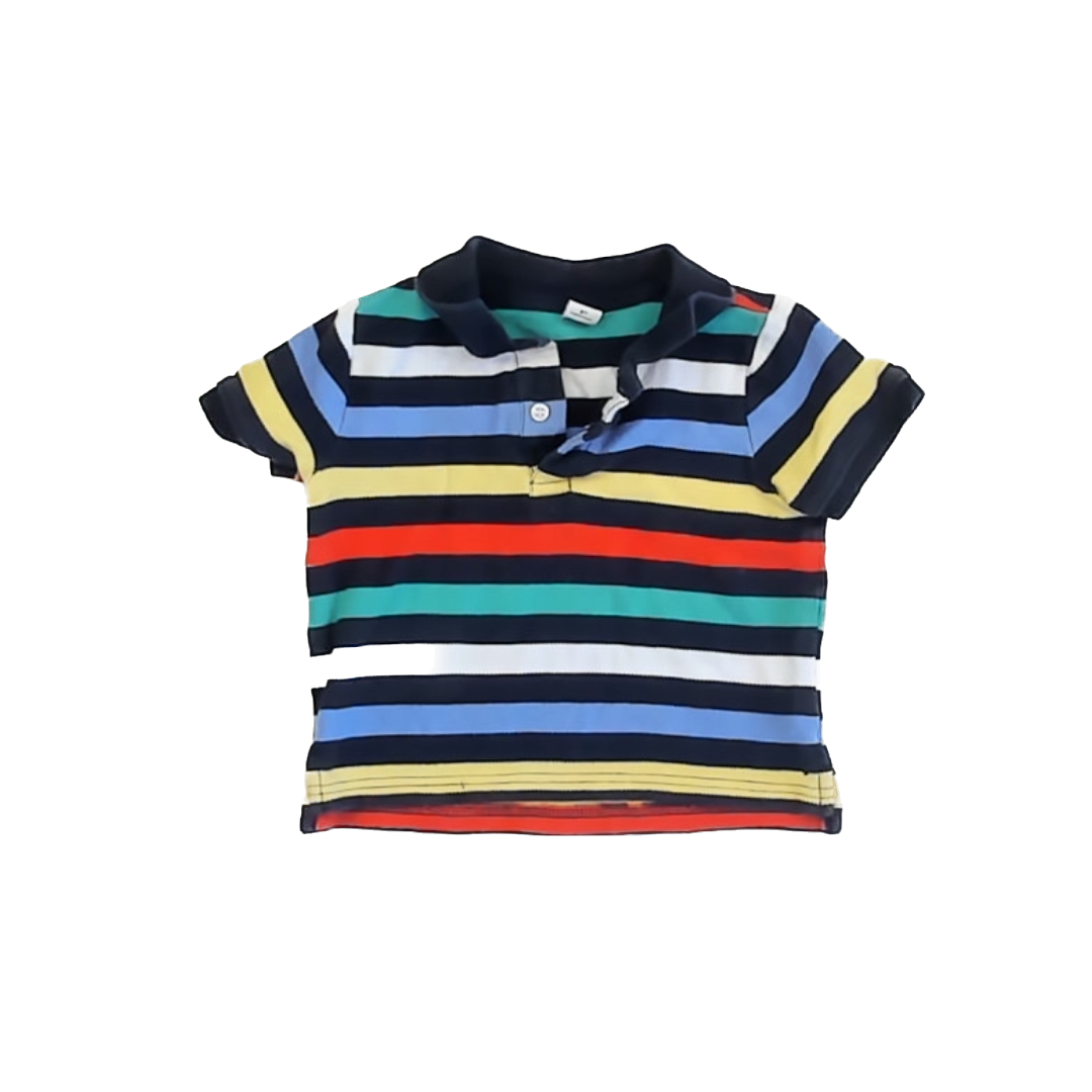 Janie and Jack Boys Striped Polo Shirt Size: 2T Striped