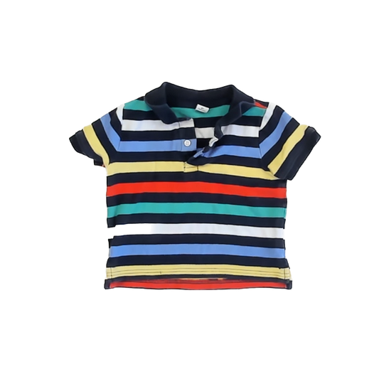Janie and Jack Boys Striped Polo Shirt Size: 2T Striped