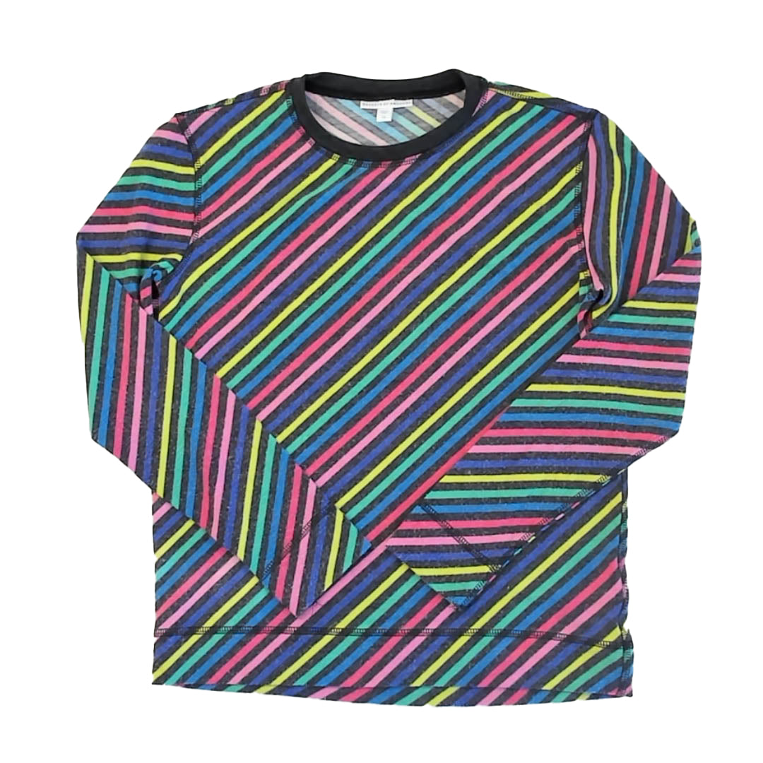 Rockets Of Awesome Girls Stripes Long Sleeve Shirt Size: 14 Years Stripes