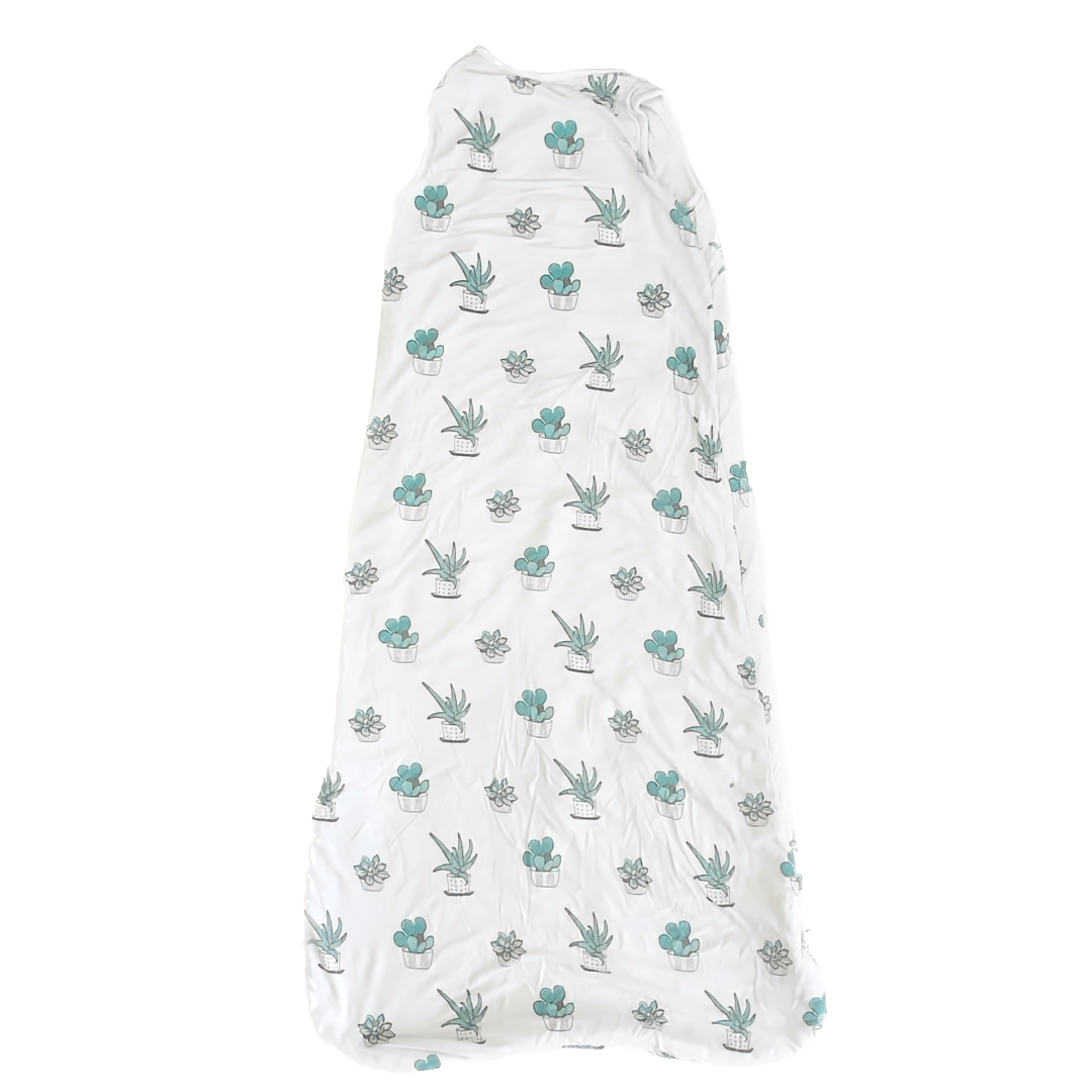 Kyte Unisex Succulents Sleepsack Size: 18-24 Months Succulents