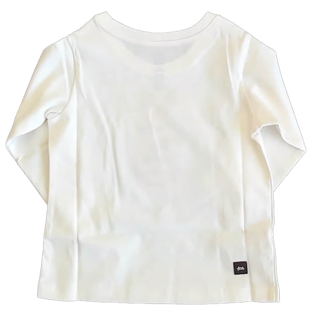 Tea Collection Girls Sugar Cat Glitter Long Sleeve T-Shirt Size: 9-12 Months Sugar Cat Glitter