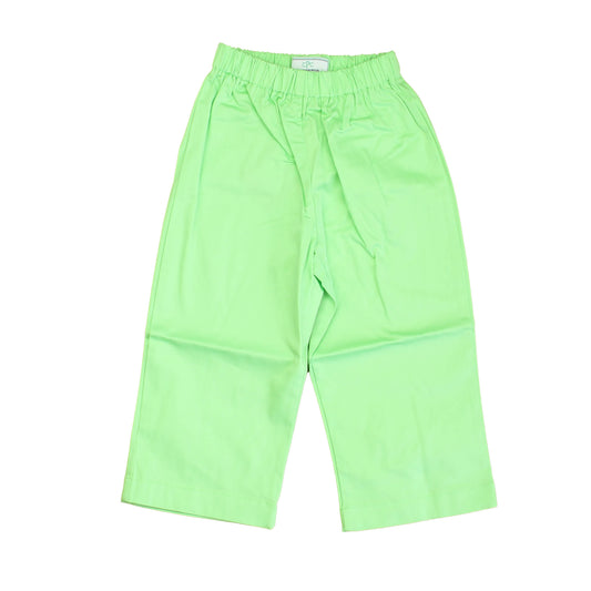 Classic Prep Boys Summer Green Pants Size: 2-5T