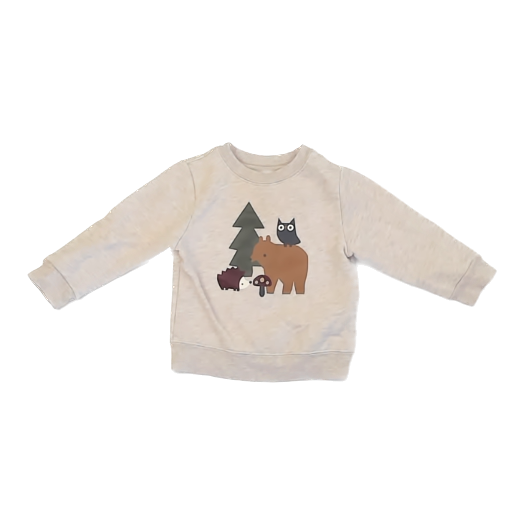 Garanimals Boys Tan | Animals Sweatshirt Size: 12 Months Tan | Animals
