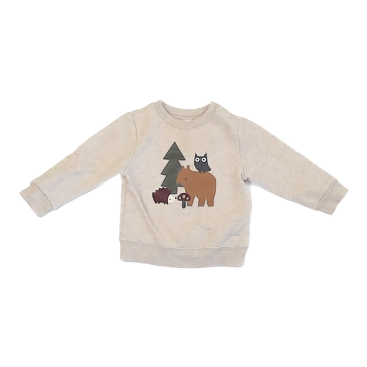 Garanimals Boys Tan | Animals Sweatshirt Size: 12 Months Tan | Animals