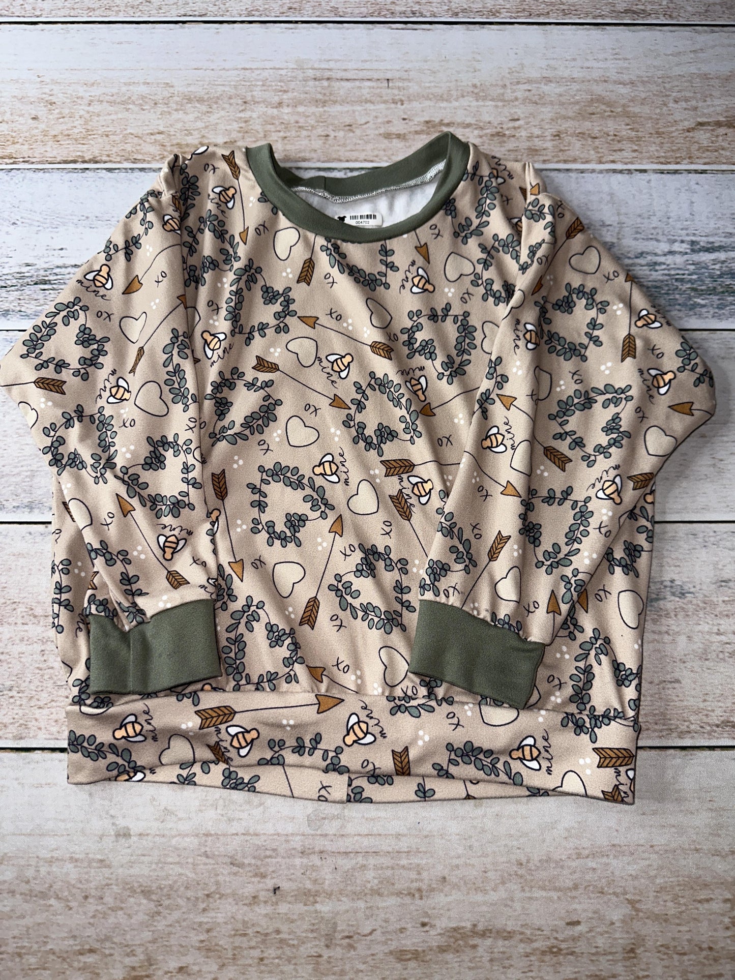 Girls Tan | Army Green Sweater Size: 3T Tan | Army Green