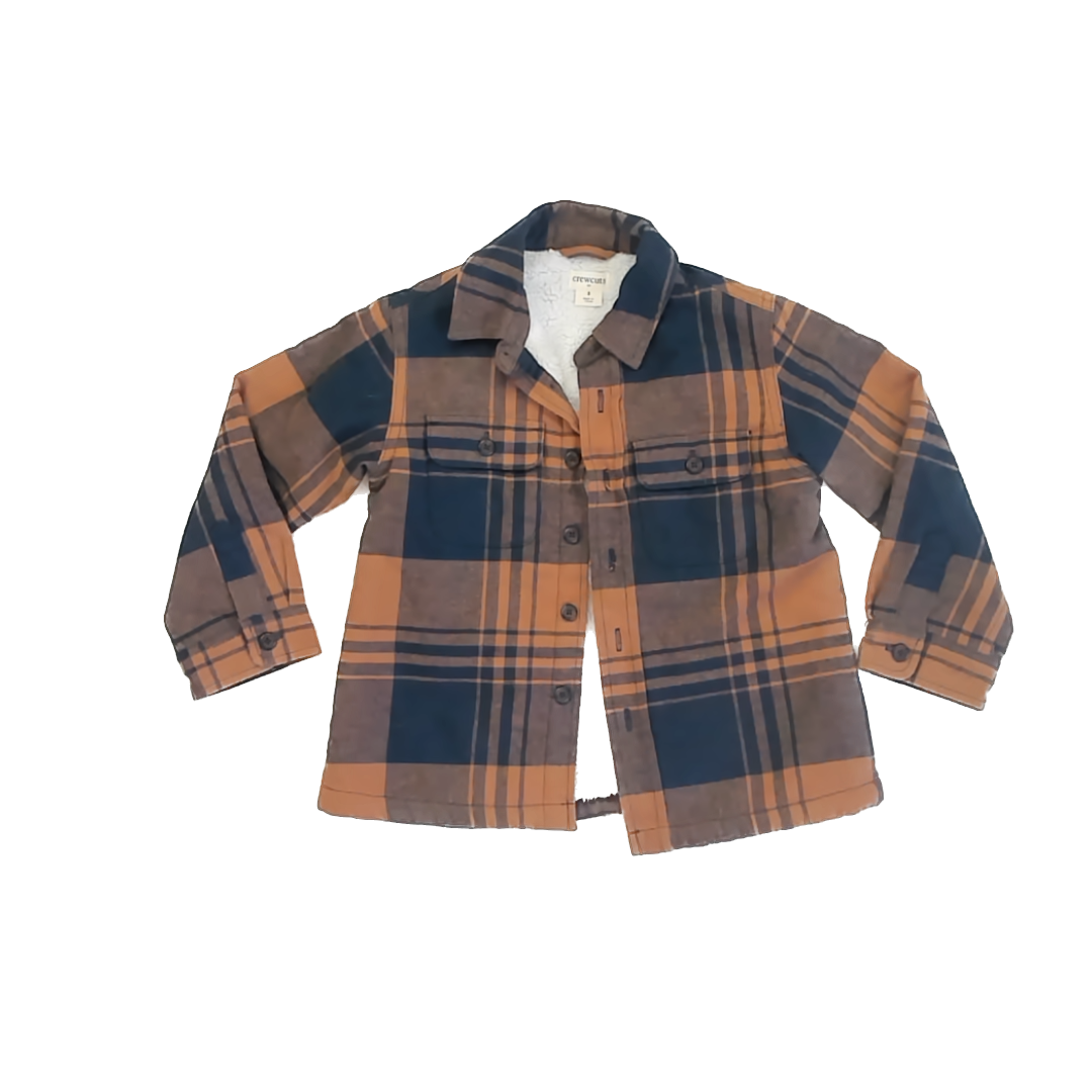Crewcuts Boys Tan | Blue Jacket Size: 3T Tan | Blue