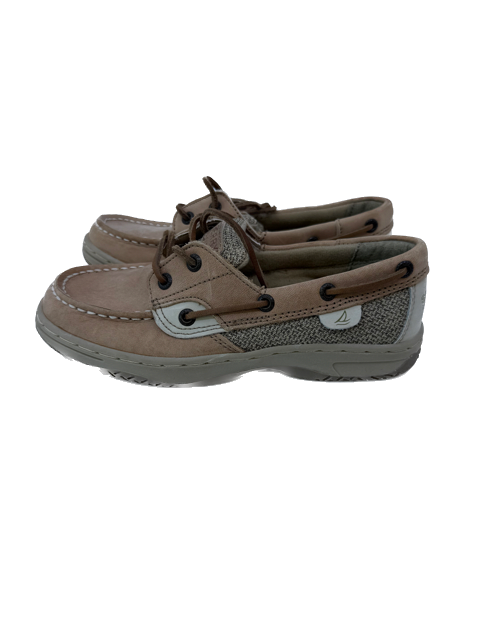 Sperry Boys Tan "Bluefish 2 Eye" Shoes Size: Youth 1 (EU 32.5) Tan "Bluefish 2 Eye"