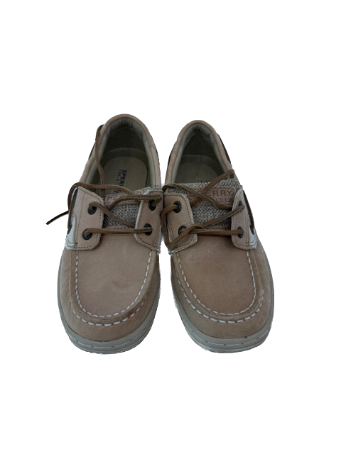 Sperry Boys Tan "Bluefish 2 Eye" Shoes Size: Youth 1 (EU 32.5) Tan "Bluefish 2 Eye"