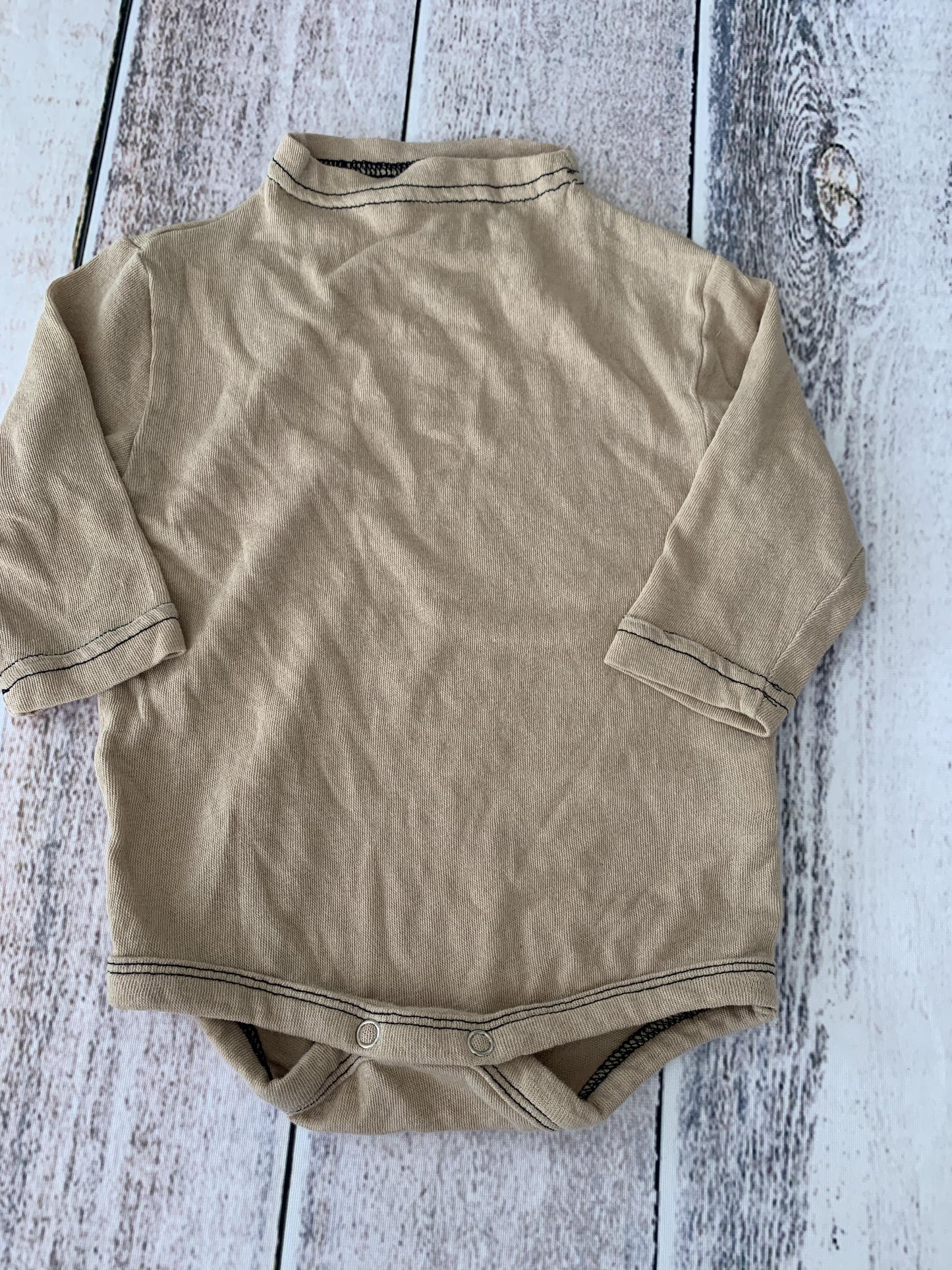 GO;U Boys Tan | Brown Onesie Size: 6 months Tan | Brown