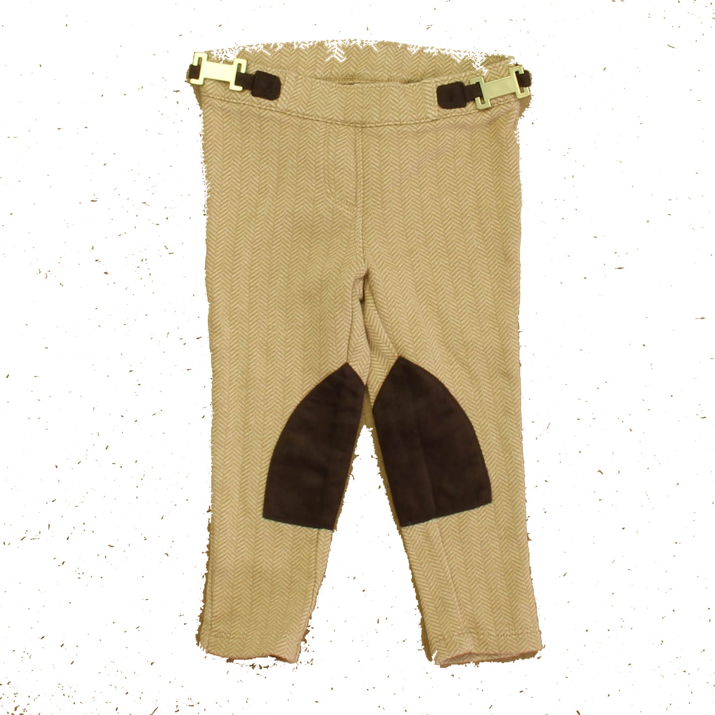 Tea Girls Tan | Brown Leggings Size: 18-24 Months