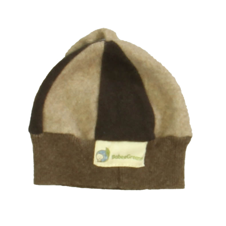 Babee Greens Boys Tan | Brown Hat Size: *0-12 Moths Tan | Brown