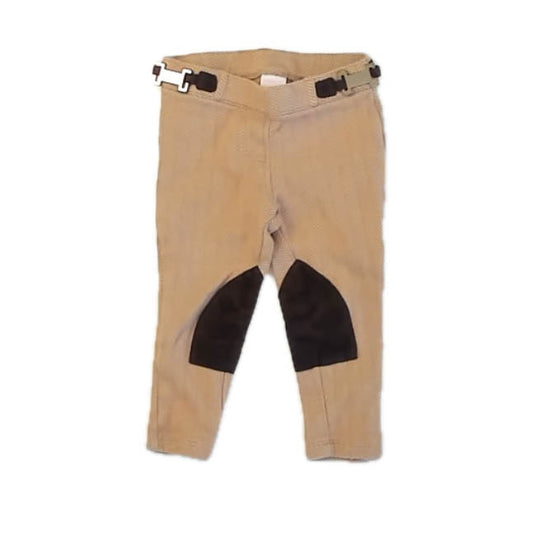 Janie and Jack Girls Tan | Brown Leggings Size: 18-24 Months Tan | Brown