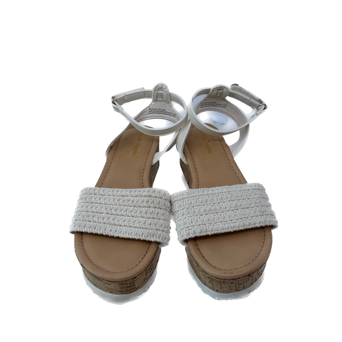 Haute Hippie Girls Tan | Cream Sandals Size: 1 Youth Tan | Cream