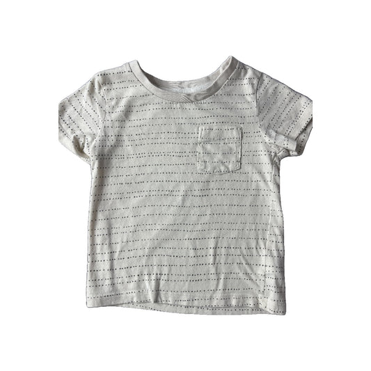 Colored Organics Boys Tan | Dots T-Shirt Size: 2T Tan | Dots