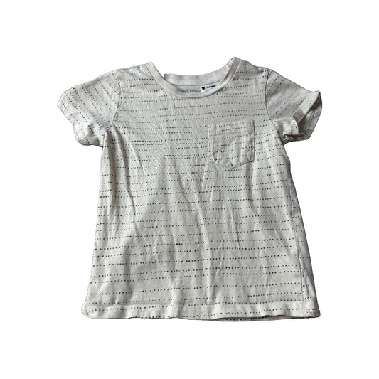 Colored Organics Boys tan dots T-Shirt Size: 4T tan dots