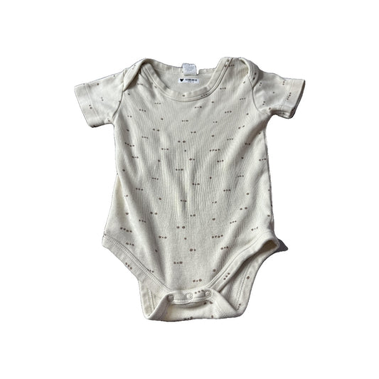 Colored Organics Unisex tan dots Onesie Size: 6-12 months tan dots