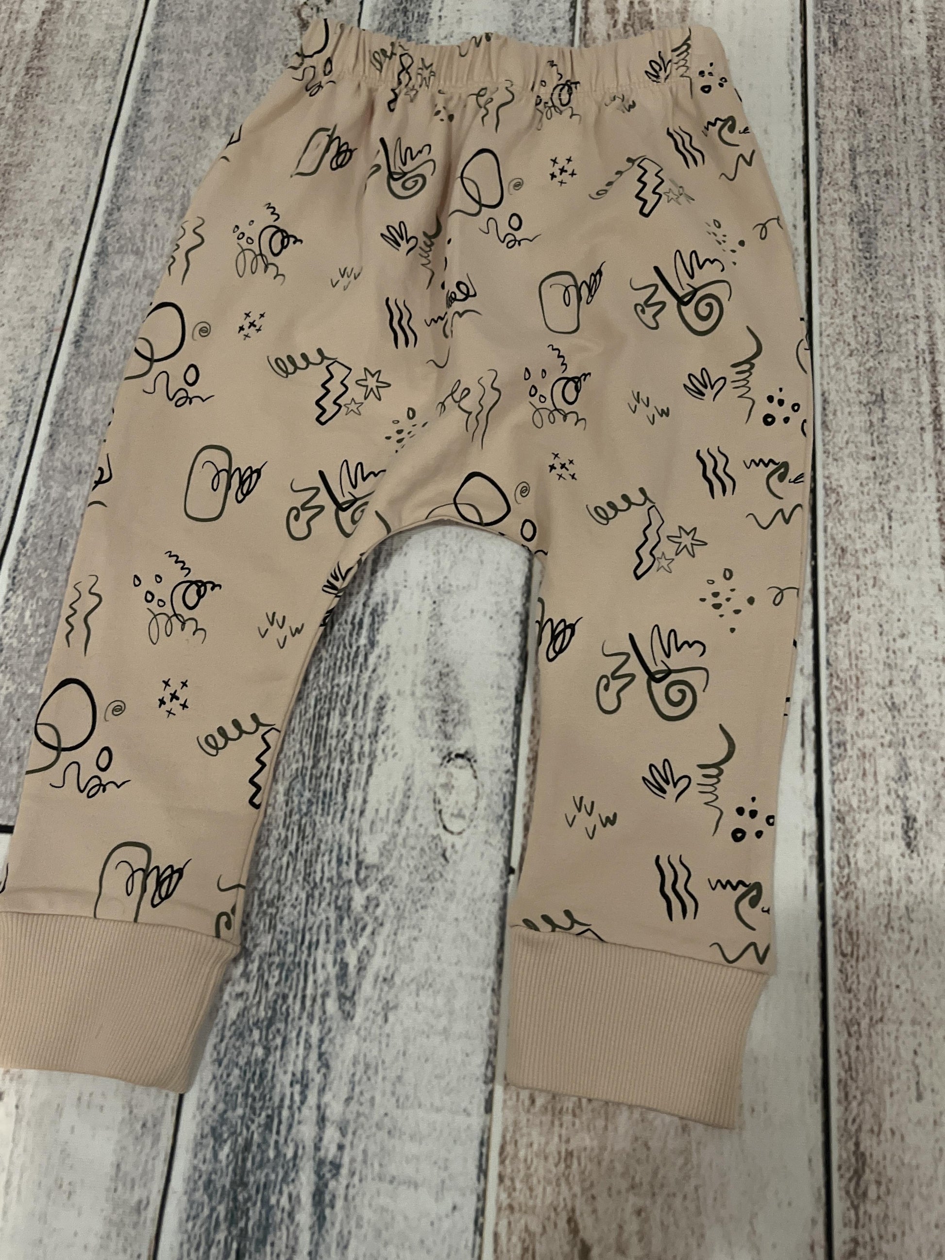 Open Edit Boys Tan | Forest Green | Pattern Pants Size: 3T Tan | Forest Green | Pattern